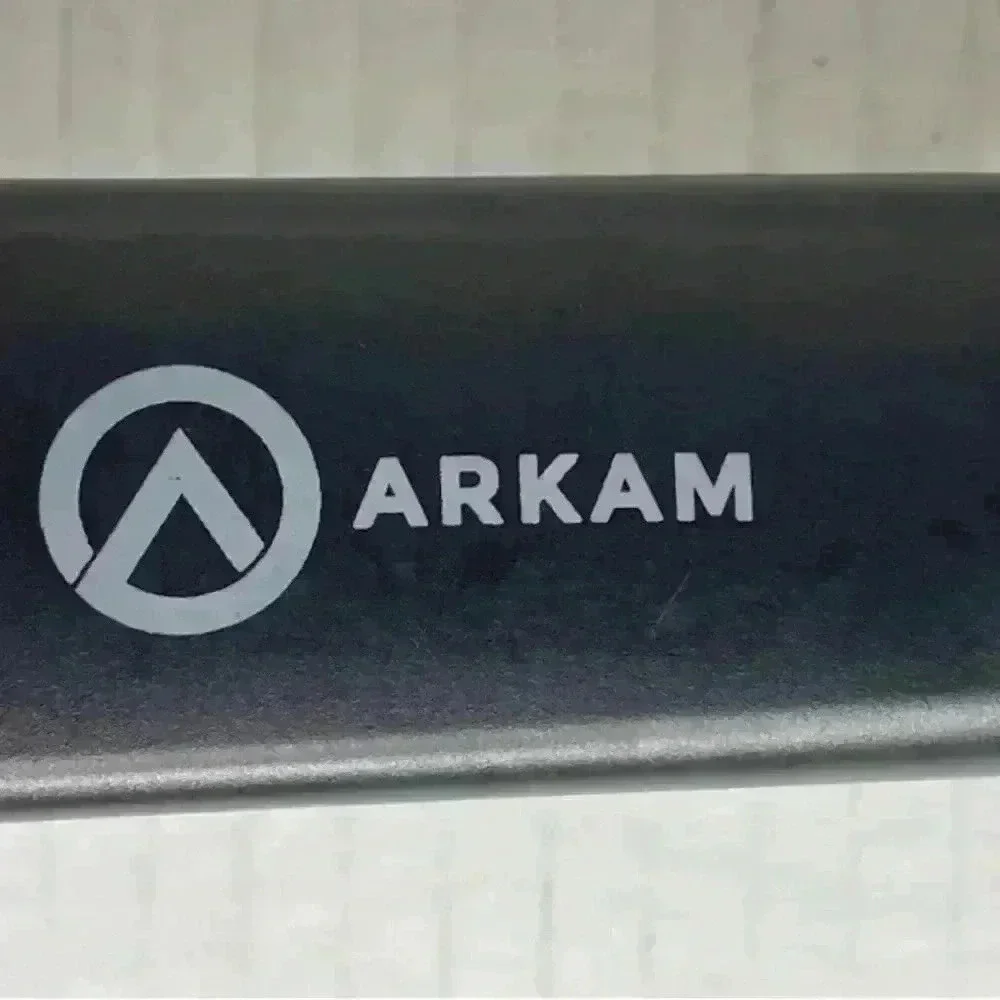 Arkam Beard Straightener Electric Brush Black Tested